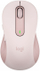 Maus Logitech Signature M650 L, pa tel, rozë
