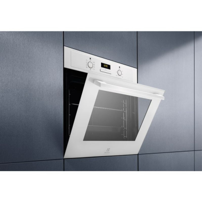 Furrë inkaso Electrolux EOF3H40BW, me ventilator, AquaClean, e bardhë