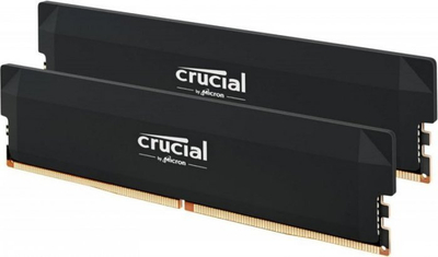 Memorie RAM Crucial Pro OC, 64GB DDR5, 6000MHz, e zezë