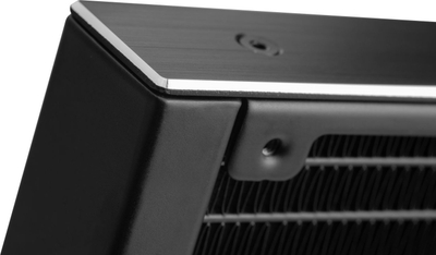Ftohës uji për CPU EKWB EK Nucleus CR240 Lux D RGB, 240mm, dy ventilatorë 120mm, i zi