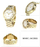 Orë dore Marc Jacobs Riley MJ 3470