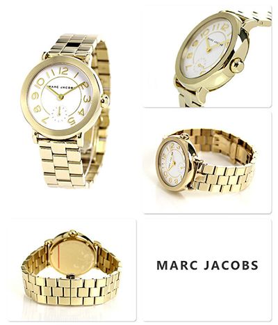 Orë dore Marc Jacobs Riley MJ 3470