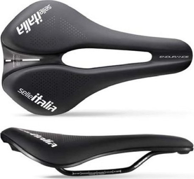 Седло за велосипед Selle Italia Novus Boost Evo Endurance TM Superflow, друмско, црно