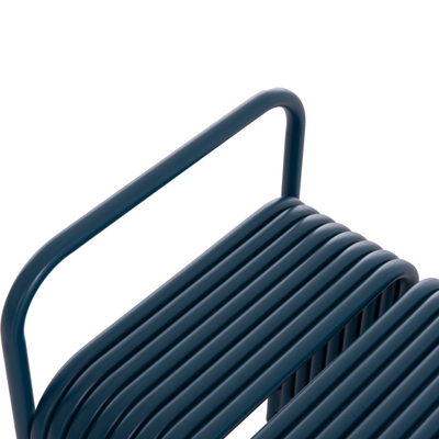 Stol alumini INTREPID HM6326.08, 40x38x55 cm, blu