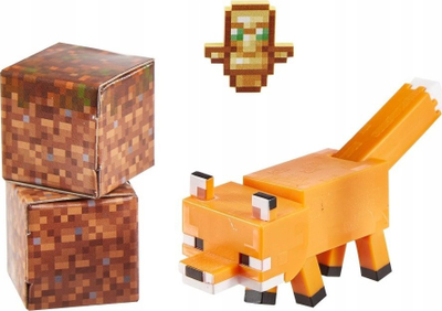 Figurë loje Educa Borras Minecraft, 8 cm, me nyje që lëvizin, shumëngjyrëshe