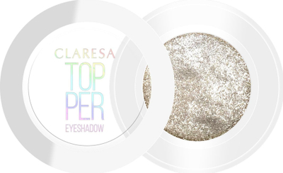 Hije sysh Claresa Shimmering Topper Sheet Holo 05 Stellar, me grimca shkëlqyese, transparente