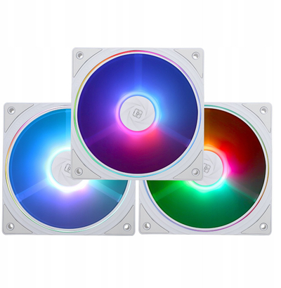 Ventilator PC Thermalright TL-S12W-S X3, 120mm, 1500 rpm, i bardhë