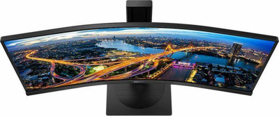 Philips 345B1C 34 Quad HD Закривен VA LCD Монитор, 100 Hz, Црн