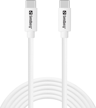 Kabllo USB C Sandberg Saver, 65W, 2m, e zezë