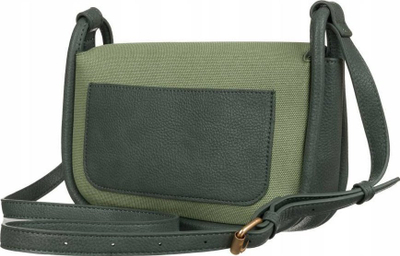 Çantë crossbody për goca LuluCastagnette, lëkurë ekologjike, 27x18x7cm, e gjelbër