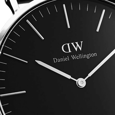Orë për femra Daniel Wellington, e zezë