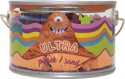 Rërë kinetike Epee UltraSand, 200g, 5 forma kështjelle, portokalli