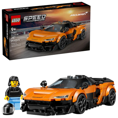 Lodra LEGO Speed Champions 77257 McLaren W1, set ndërtimi, për fëmijë 9+, shumëngjyrëshe