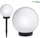 Lampë kopshti solare GreenBlue GB124, LED, shumëngjyrëshe, e bardhë