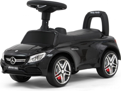 Makinë për fëmijë Milly Mally Mercedes-Amg C63 Coupe, e zezë