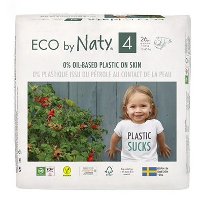 Pelena Eco by Naty Maxi 7 - 18 kg, 26 copë