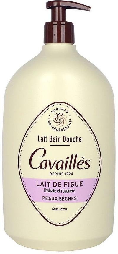 Qumësht larës për dush Rogé Cavaillès Bath and Shower Milk, lëkurë e thatë, 1L, aromë qumësht fiku