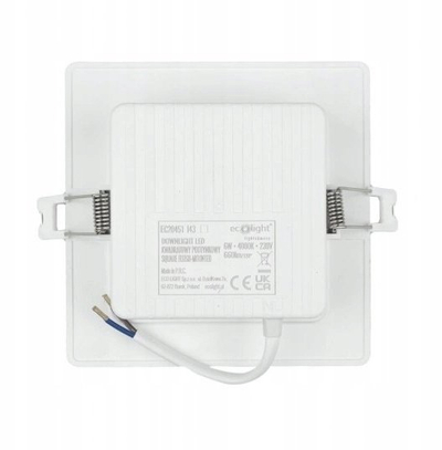 Spot tavanor LED R/S DL-1, 6W, 4000K, i bardhë katror