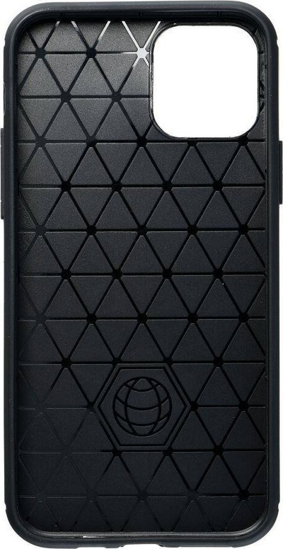 Kllëf telefoni OEM Carbon për Oppo Reno 10 5G, efekt karbon, antishok, i zi
