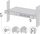 Kllapë rack TP-Link, 19", për switch, e shkurtër