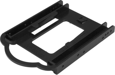 Kornizë montimi StarTech 2.5" SSD / HDD, për bay 3.5", montim pa vegla, e zezë