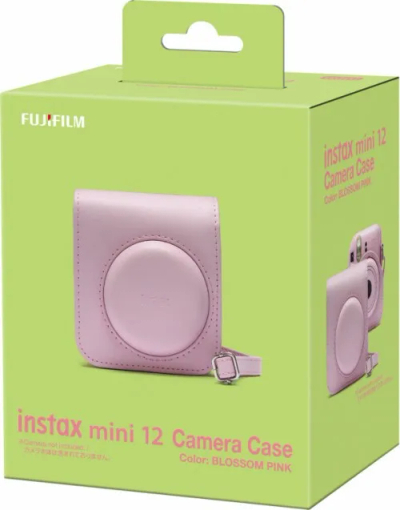 Çantë Fujifilm për Instax Mini 12, rozë e hapur