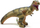 Lodër dinosaur prej gome, me zë, shumëngjyrëshe