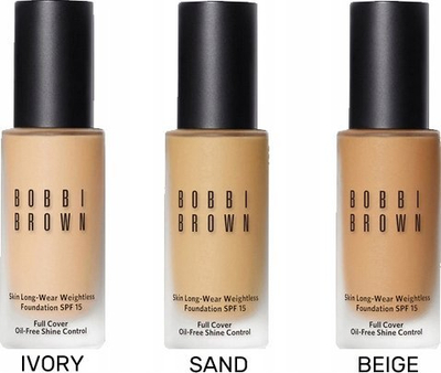 Fondatinë Bobbi Brown Skin Long-Wear Weightless N-052 Natural, SPF 15, 30 ml