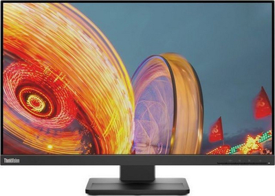  Monitor Lenovo ThinkVision E24q-20, 23.8", WQHD, i zi