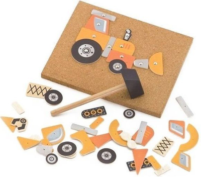 Puzzle me bazë tape me automjete për pinball Viga, 45 elemente