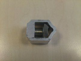 Kapëse metalike Incobex VK-2x240 ROZ-10285, e argjendtë