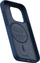 Mbrojtëse telefoni Njord Salmon Leather MagSafe, për iPhone 15 Pro, blu