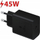 Karikues muri USB-C Power Adapter, 45W Power Delivery, i zi