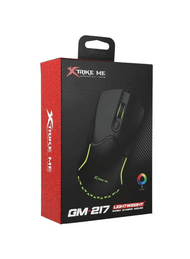 XTRIKE ME GM-217 Wired Mouse Black
