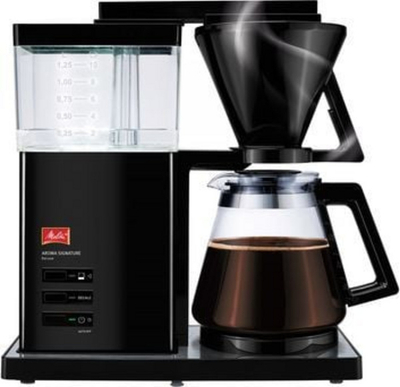 Aparat për kafe Melitta Aroma, 1200 ml, i zi