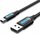Kabllo HP Vention VAS-A14-B200, USB 2.0 A - USB 2.0 B, 2 m, e zezë/kaltër