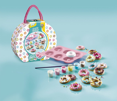 Set kreativ Totum Donut Factory, bo me bo mbi 20 donutë, kuti dhurate, shumëngjyrësh