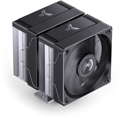 Ладилник за процесор Jonsbo CR-3000E, 260W TDP, двојна кула, 120mm, црн
