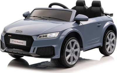 Makina elektrike për fëmijë Audi TT RS Roadster, 2 motorë 45W, rrota EVA, blu