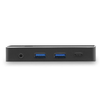 Ndarës USB Lindy 43387, 4 porta USB 3.0, buton kalimi, i zi