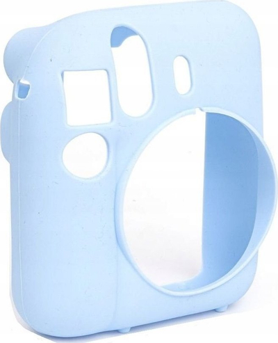 Këllëf silikoni LoveInstant për Fujifilm Instax Mini 12, mbrojtës, blu