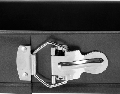 Kallëp pjekjeje Five Simply Smart, drejtkëndor 31 x 12 cm, me anë të ndashme, i zi