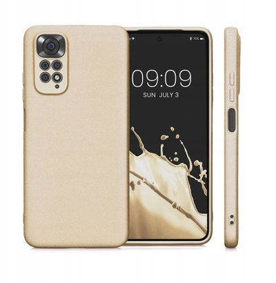 Kapotë mbrojtëse Metallic Case për Xiaomi Redmi Note 14 5G, ari