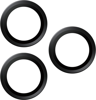 Mbrojtës kamere PanzerGlass Hoops Ceramic II, për iPhone 17 Pro 17 Pro Max 16 Pro 16 Pro Max, i zi