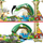 Lodër me kuba MEGA Pokémon Jungle Ruins, 464 pjesë, 3 figurina, shumëngjyrëshe