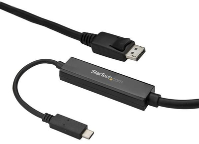 Kabllo StarTech USB-C - DisplayPort, 3m, e zezë