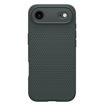 Mbulesë telefoni Spigen Liquid Air për iPhone 17 Pro, TPU i butë, që s’rrëshqet nga dora, jeshile Abyss