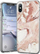 Mbulesë telefoni Wozinsky Marble për Xiaomi Mi 10 Lite, xhel TPU, rozë
