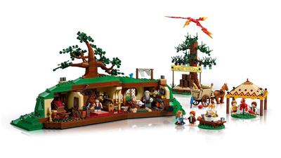 Lodër ndërtimi LEGO Icons Lord of the Rings Shire 10354, set koleksionues, për të rritur, shumëngjyrëshe
