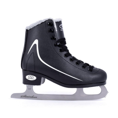 Patina artistike SMJ Sport Figure Skates HS-TNK-000009310, lekure sintetike, teh celik inoksi, te bardha